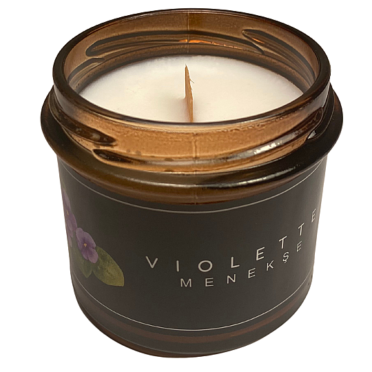 Menekşe Kokulu Soya Mumu (130 ml) - 2