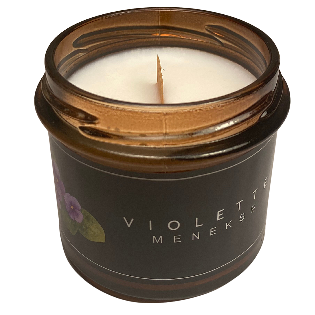 Menekşe Kokulu Soya Mumu (130 ml) - 2