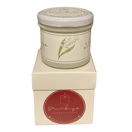 Müge Çiçeği Kokulu Soya Mumu (130 ml)